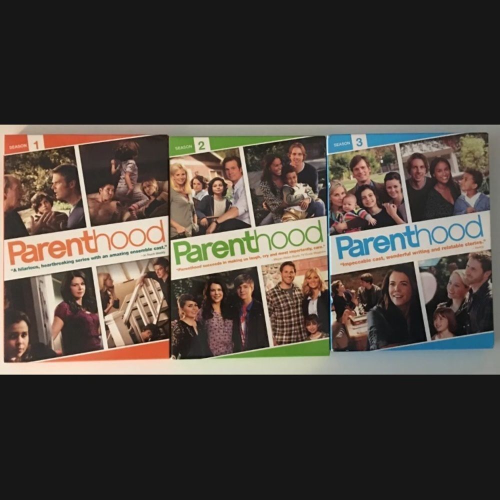 Parenthood DVD Season 1 - 3 EUC box sets